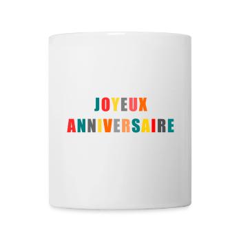 JAHRESTAG. ALLES GUTE ZUM GEBURTSTAG!. ALLES GUTE ZUM GEBURTSTAG!. - Tasse - Weiß - Vorne