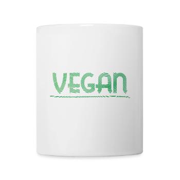 Vegan - Mug blanc - blanc - Devant