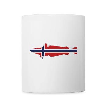 Hake Norway for anglers who fish in the fjord - Mug - white - Front