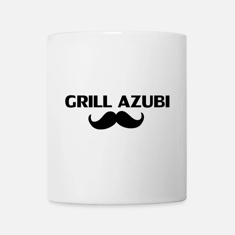 Grill Azubi - Tasse - Weiß