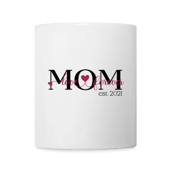 Mom - Tasse - Weiß - Vorne