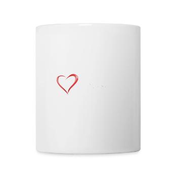 Bergamo in the heart - Mug - white - Front