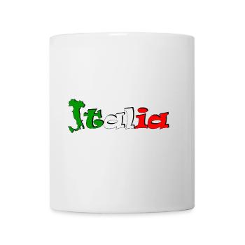 T-shirt logo Italia - Mug blanc - blanc - Devant