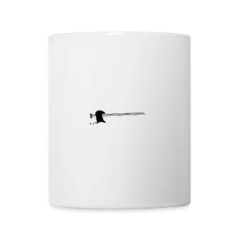 herzschlag e bass - Tasse - Weiß - Vorne
