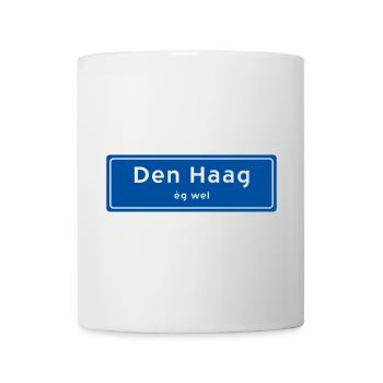 The Hague place name sign - Mug - white - Front