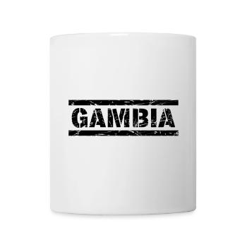Gambie - Mug blanc - blanc - Devant