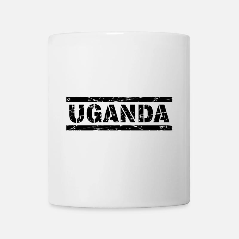 Ouganda - Mug blanc - blanc