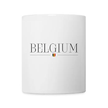 Belgium Style Design T-Shirt - Mug - white - Front