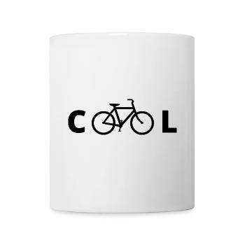 Vélo cool - Mug blanc - blanc - Devant