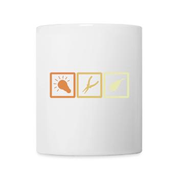 Electrician Tools - Mug - white - Front