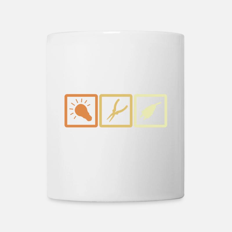 Elektriker Tools - Tasse - Weiß