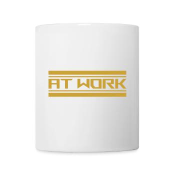 at work - Mug - white - Front