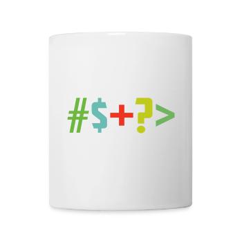 Special character - Mug - white - Front
