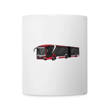 Bus - Tasse - Weiß - Vorne