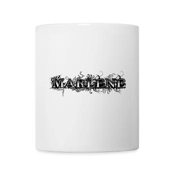MARLENE - Tasse - Weiß - Vorne