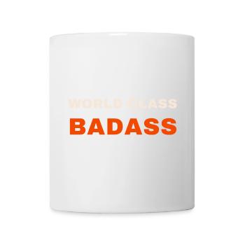 World Class Badass Tee - Mug - white - Front