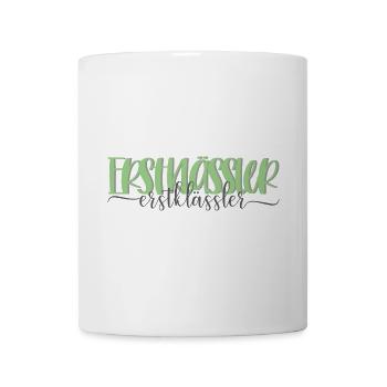 Schulkind Einschulung Grundschule Erstklässler - Tasse - Weiß - Vorne