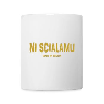 t-shirt Sicilia t-shirt ni scialamu siciliano - Mug - white - Front