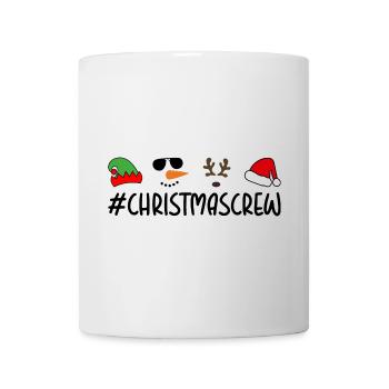 Collage de Noël fantaisiste - Mug blanc - blanc - Devant