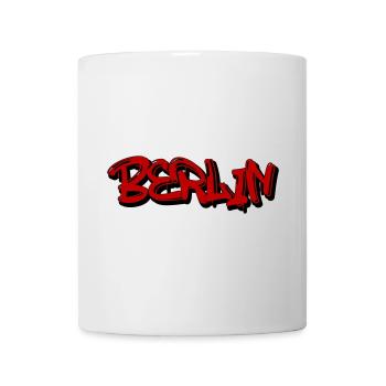 Berlin Graffiti Style - Tasse - Weiß - Vorne