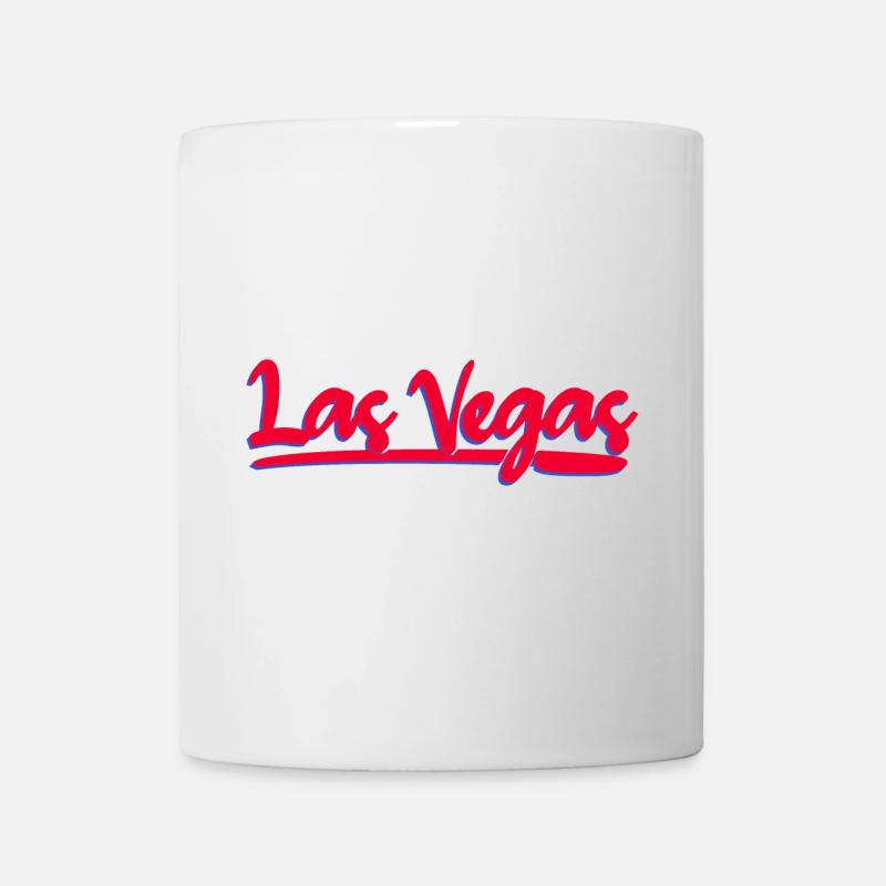 Las Vegas Neon Script - Tasse - Weiß