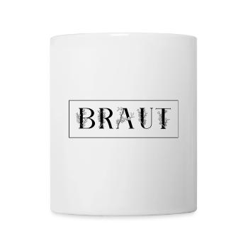 Braut mit Stil - Tasse - Weiß - Vorne