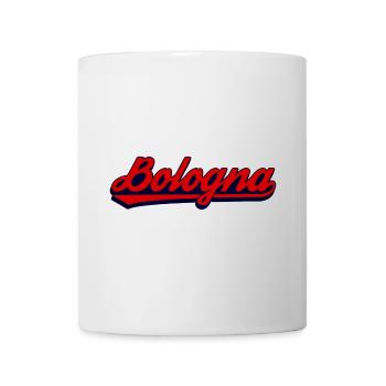Bologna Script Retro Design - Tasse - Weiß - Vorne