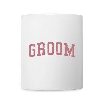 Groom Cool Matching Couple Wedding Party Mariage - Mug blanc - blanc - Devant