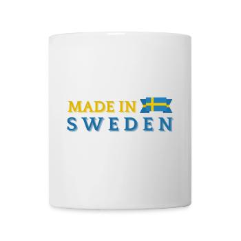 Fabriqué en Suède, fierté suédoise - Mug blanc - blanc - Devant