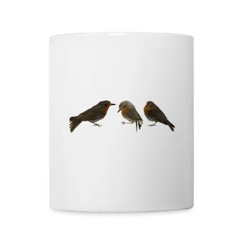 three robins - Mug - white - Front