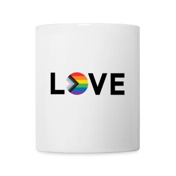 LGBT Pride Month - Love is Love - LGBTQIA+ Flag - Mug - white - Front