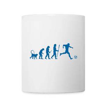 Evolution of a Soccer Player - Tasse - Weiß - Vorne