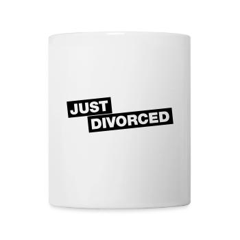 Je viens de divorcer - Mug blanc - blanc - Devant
