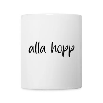 alla hopp - Tasse - Weiß - Vorne