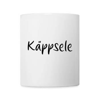käppsele - Tasse - Weiß - Vorne