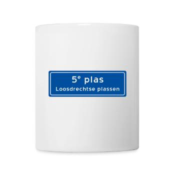 Loosdrechtse plassen 5e plas - Mug blanc - blanc - Devant