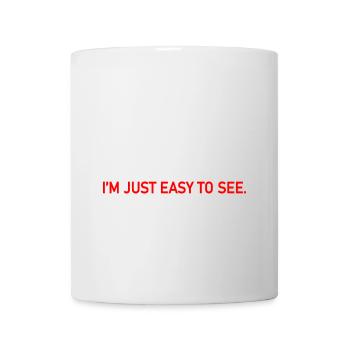 Bold Text Quote T-Shirt Design - Mug - white - Front