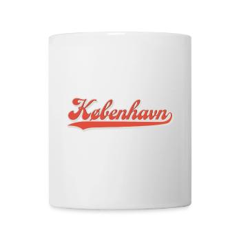 København Lettering Retro Logo - Mug - white - Front