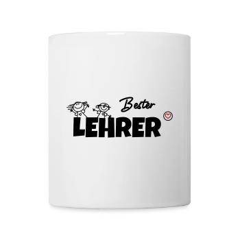 Bester Lehrer - Tasse - Weiß - Vorne