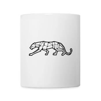 Panther Geometric Design - Mug - white - Front