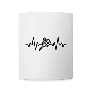 I love Tennis - Mug - white - Front