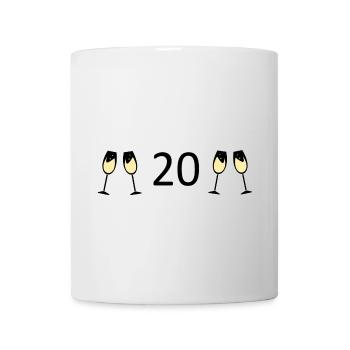 20th Birthday 20 Years Anniversary 20 Years Number 20 - Mug - white - Front