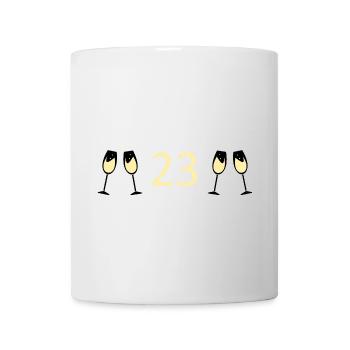 23rd Birthday 23 Years Anniversary 23 Years Number 23 - Mug - white - Front
