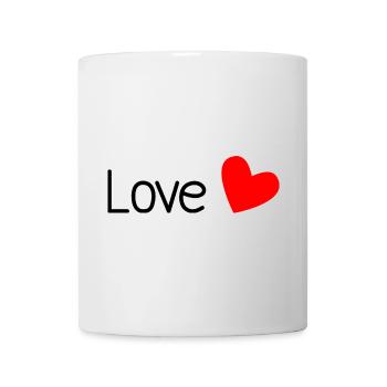 LIEBE. PAAR. GERADE VERHEIRATET. Junggesellinnenabschied. VALENTINSTAG. - Tasse - Weiß - Vorne