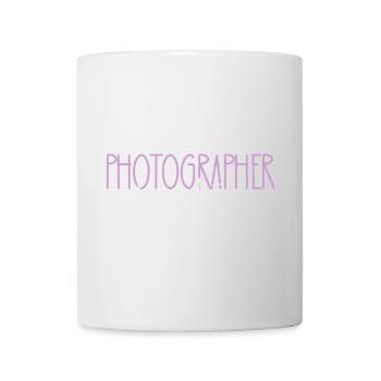 Fotograf stolze Tochter süßes Geschenk - Tasse - Weiß - Vorne