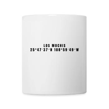 Los Mochis Mexiko Koordinaten - Tasse - Weiß - Vorne