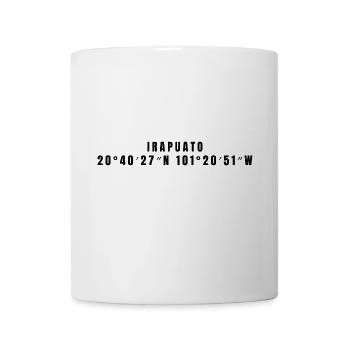 Irapuato Mexico Coordinates - Mug - white - Front