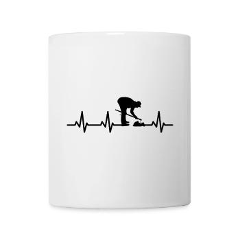 My heart beats for agriculture - Mug - white - Front