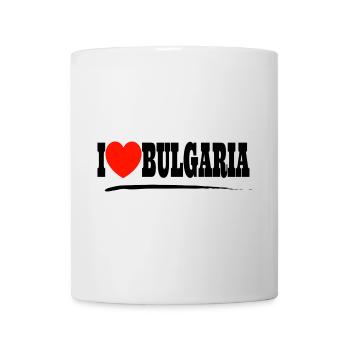I Love Bulgaria - Tasse - Weiß - Vorne