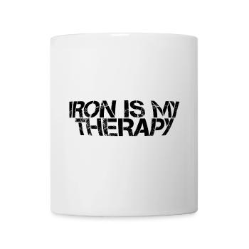 Iron Is My Therapy 3 - Mug - white - Front